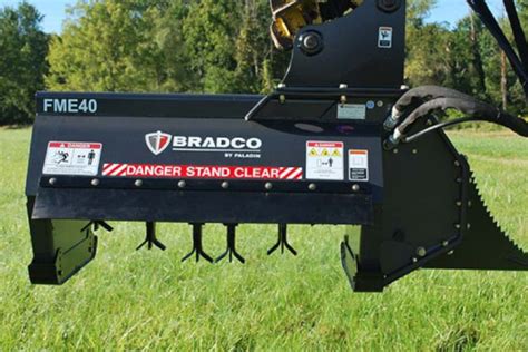 bradco flail mower mini excavator|bradco flail mower.